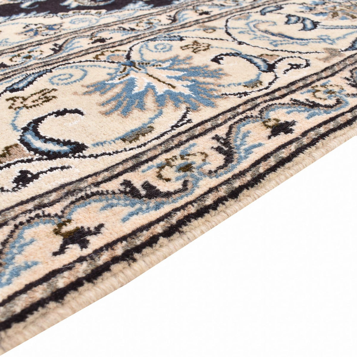 Perser Rug - Nain square  - 198 x 190 cm - dark blue