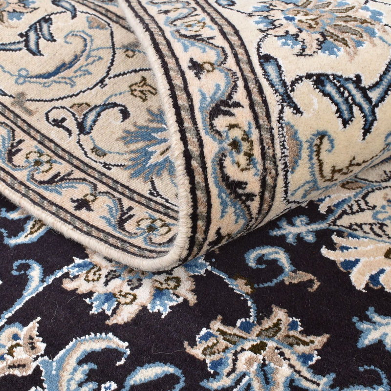 Perser Rug - Nain square  - 198 x 190 cm - dark blue