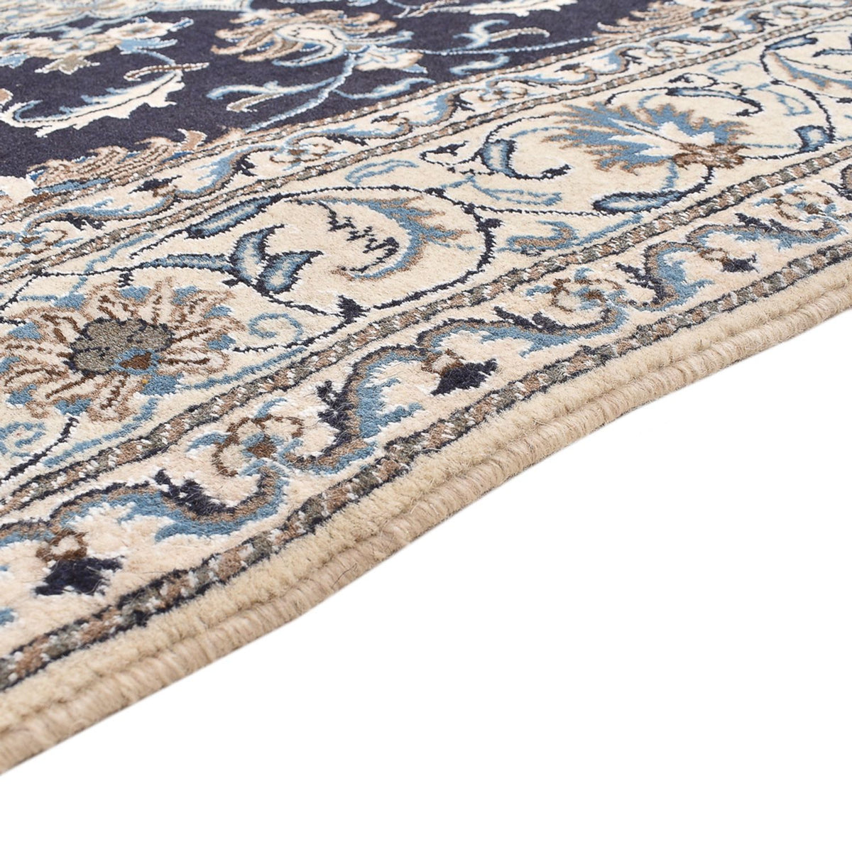 Perser Rug - Nain - 236 x 165 cm - dark blue