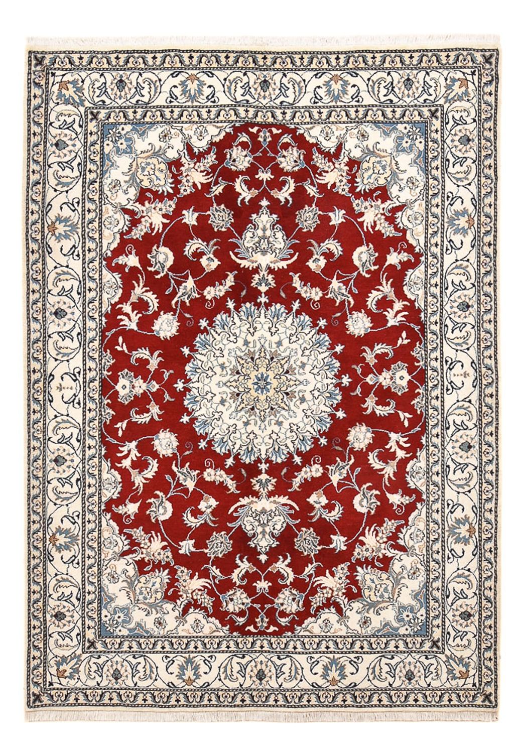 Perser Rug - Nain - 237 x 165 cm - red