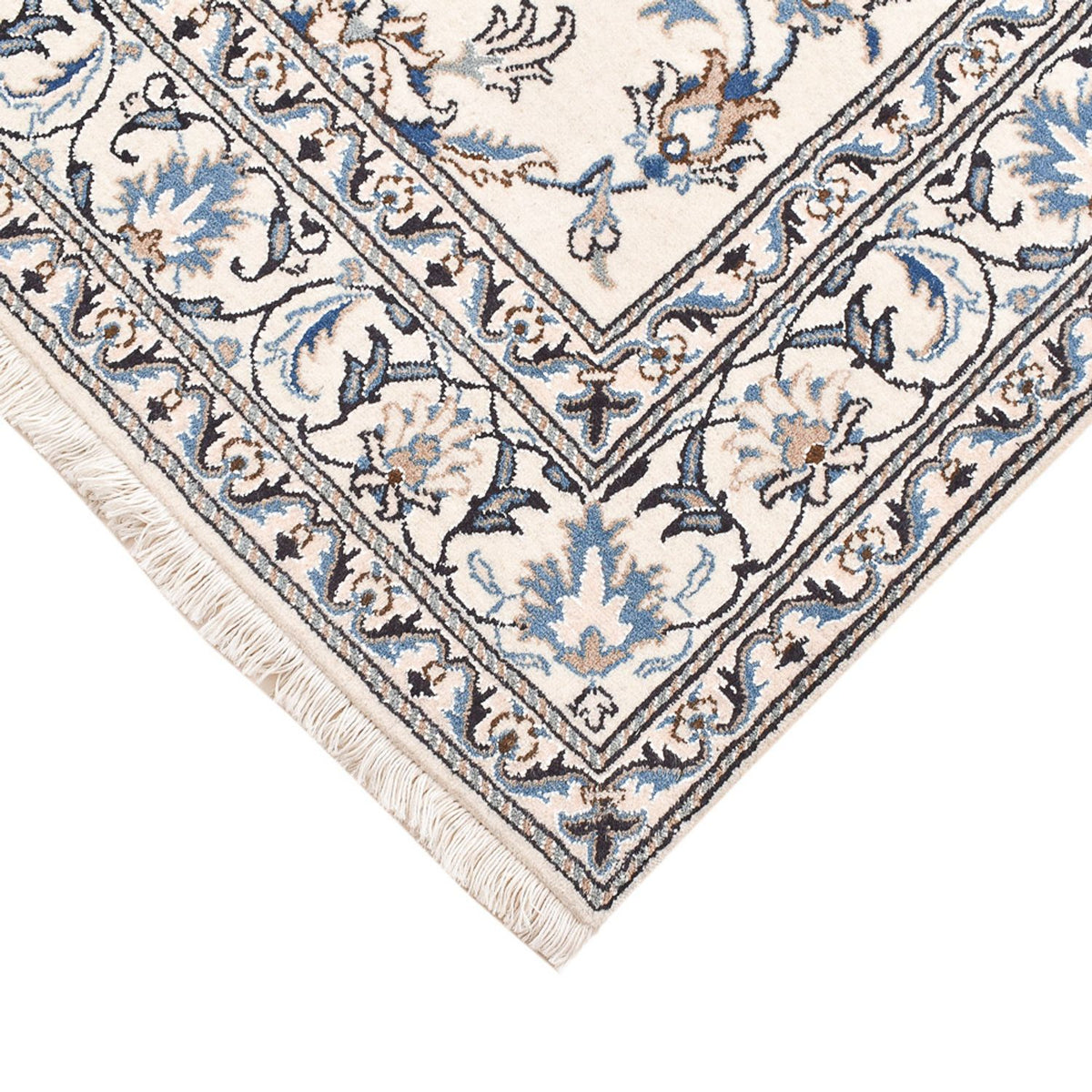 Perser Rug - Nain - 203 x 145 cm - light grey