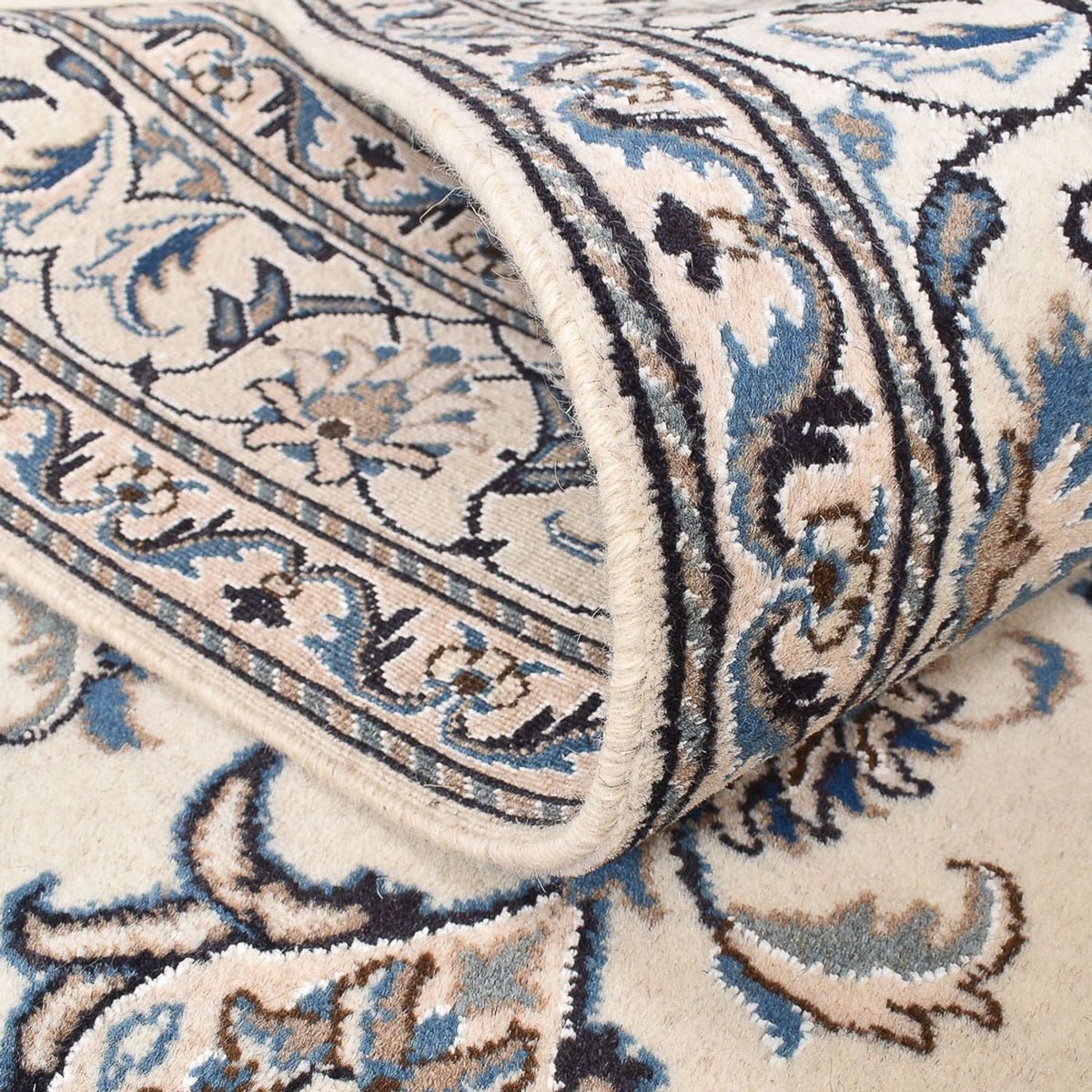 Perser Rug - Nain - 203 x 145 cm - light grey