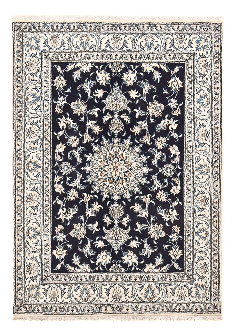 Perser Rug - Nain - 207 x 146 cm - dark blue