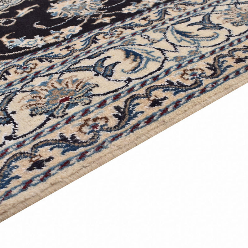 Perser Rug - Nain - 210 x 149 cm - dark blue