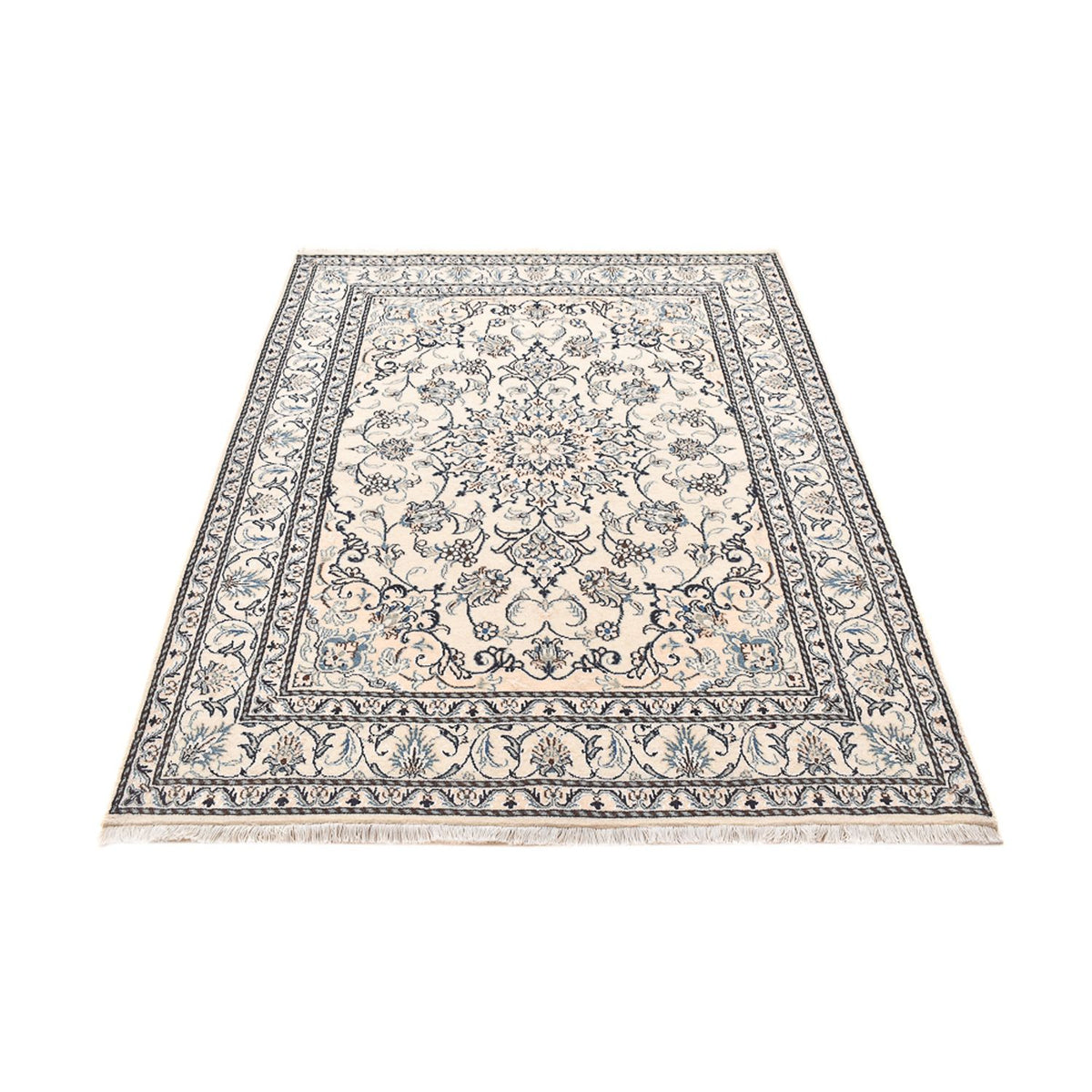 Perser Rug - Nain - 202 x 150 cm - light beige