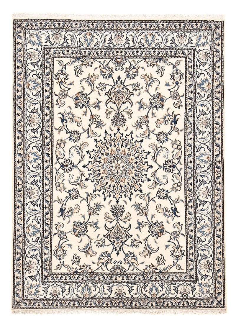 Perser Rug - Nain - 198 x 143 cm - light beige