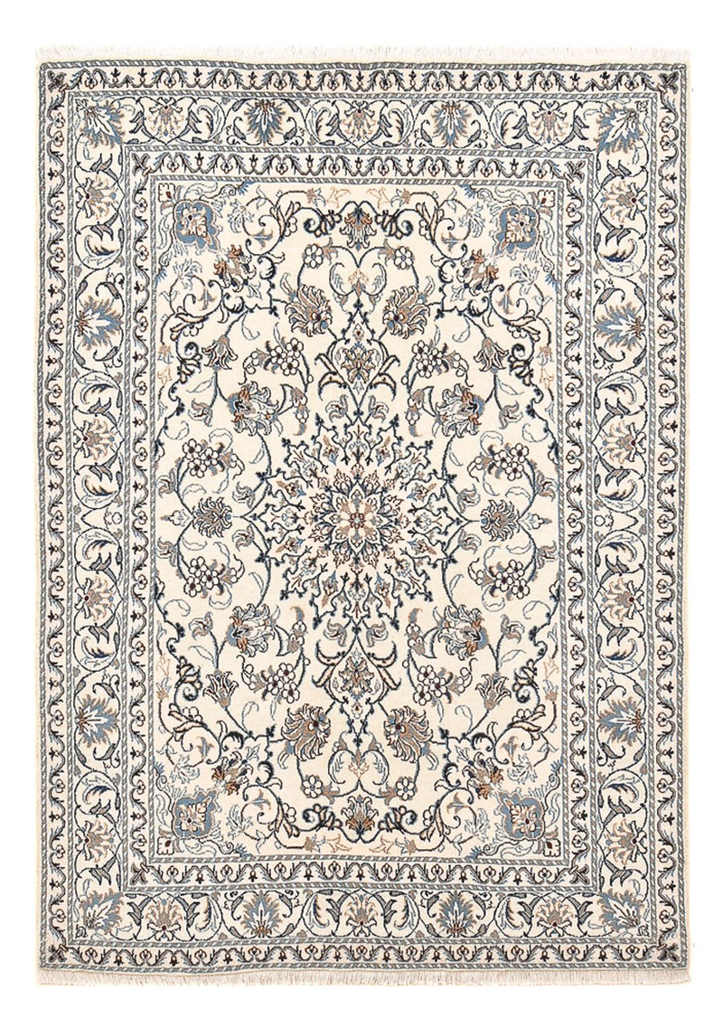 Perser Rug - Nain - 207 x 149 cm - light beige