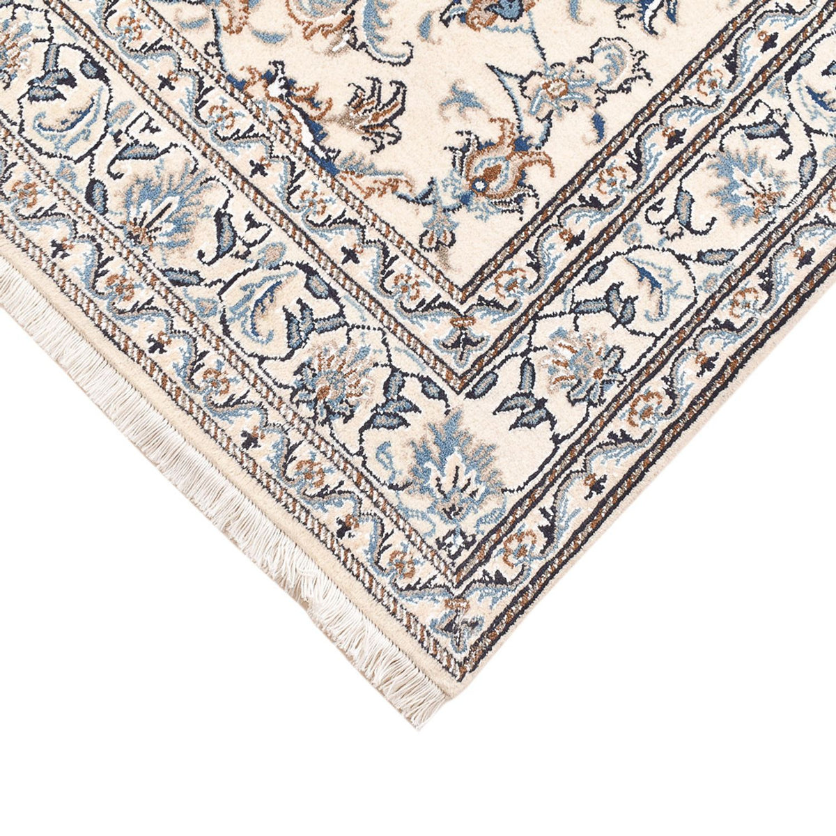 Perser Rug - Nain - 195 x 147 cm - light beige