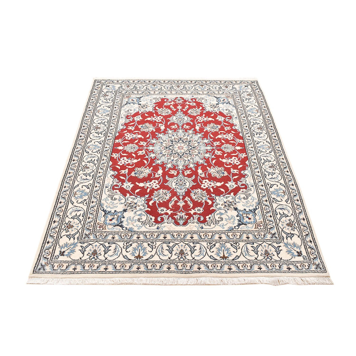 Perser Rug - Nain - 195 x 143 cm - red