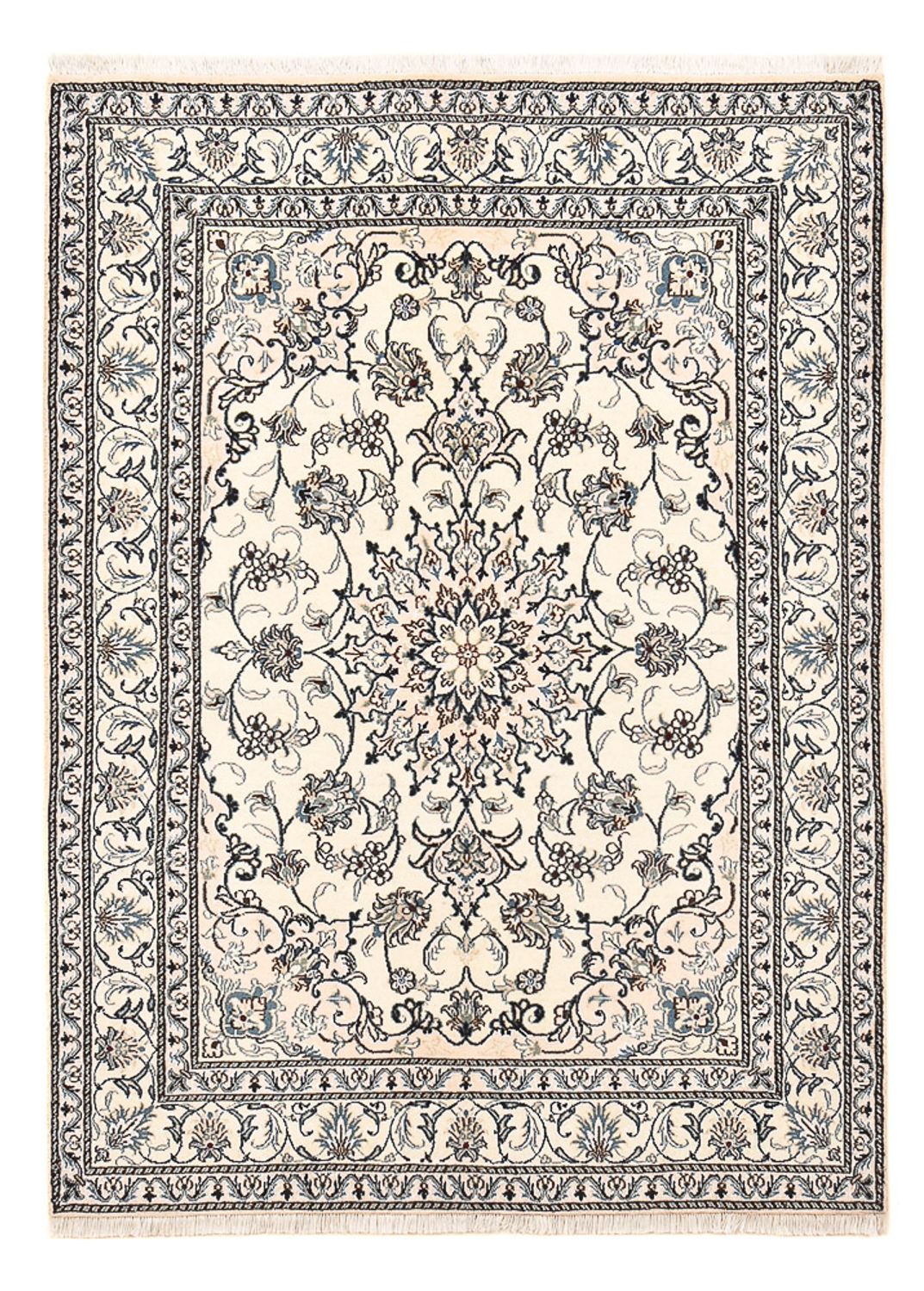 Perser Rug - Nain - 200 x 148 cm - light beige