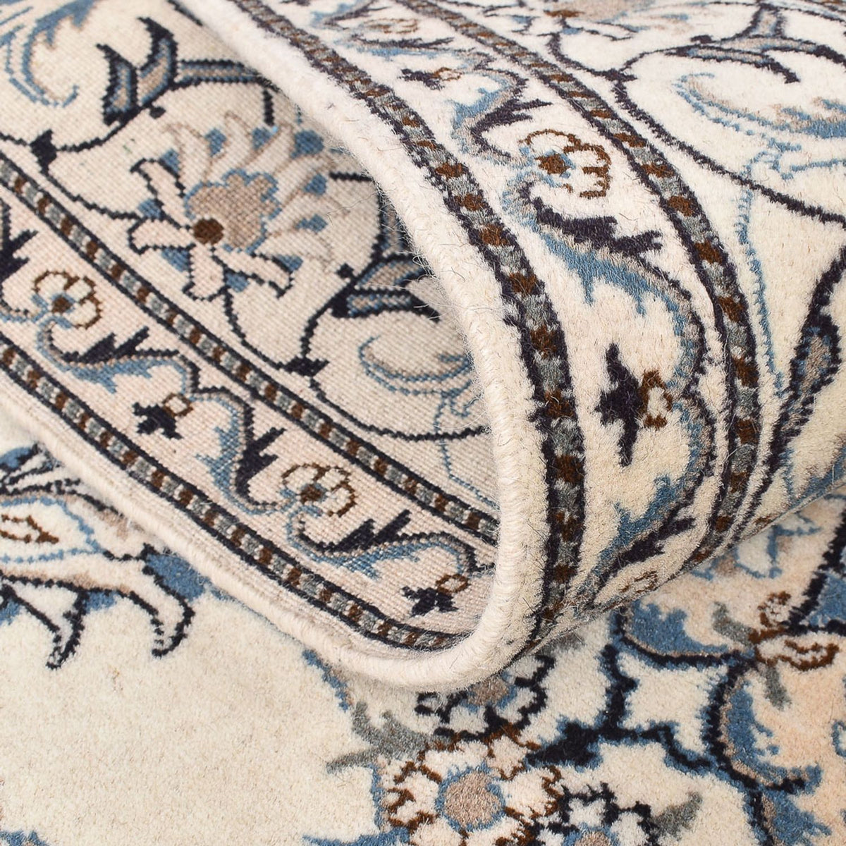 Perser Rug - Nain - 204 x 151 cm - light beige