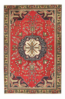 Perser Rug - Tabriz - 155 x 100 cm - red