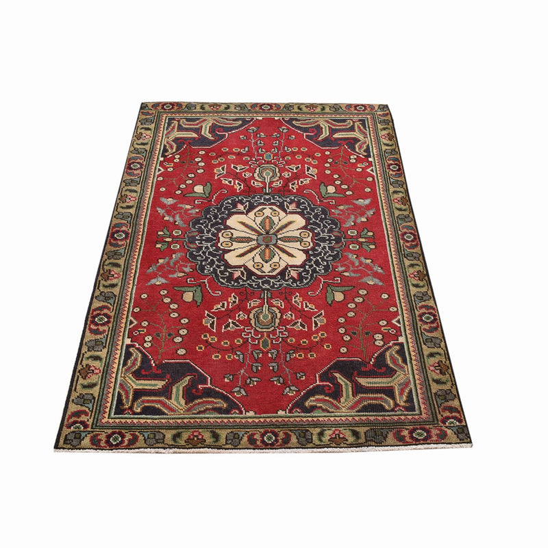 Perser Rug - Tabriz - 155 x 100 cm - red