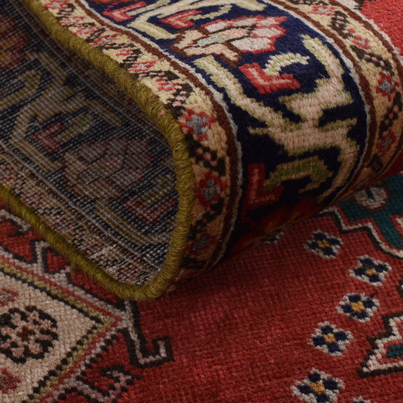Runner Perser Rug - Tabriz - 340 x 96 cm - red
