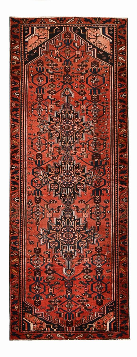 Runner Perser Rug - Bidjar - 288 x 104 cm - red