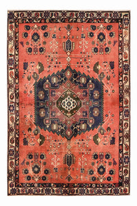 Perser Rug - Nomadic - 237 x 155 cm - light red