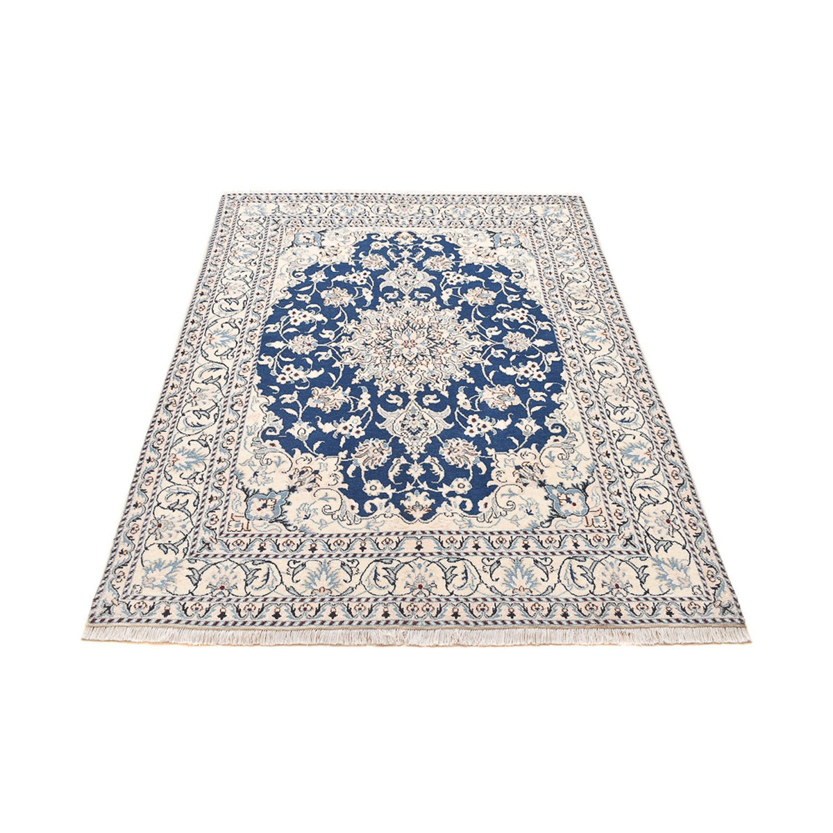 Perser Rug - Nain - 198 x 149 cm - blue