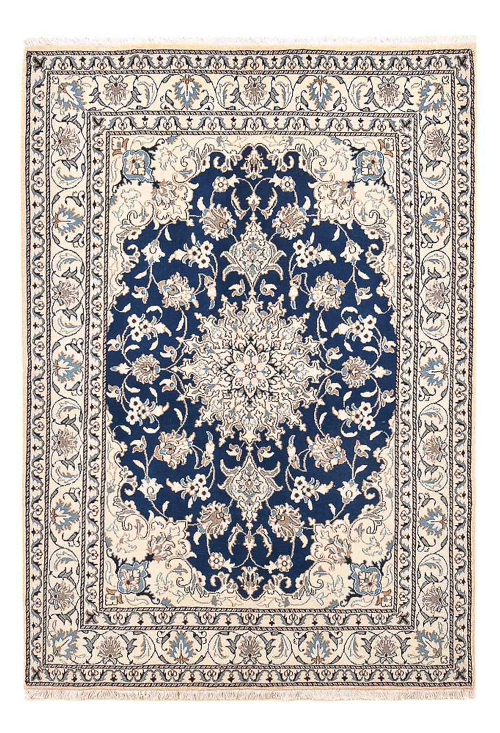 Perser Rug - Nain - 212 x 147 cm - blue
