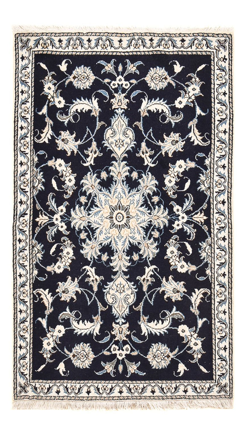 Perser Rug - Nain - 140 x 87 cm - dark blue