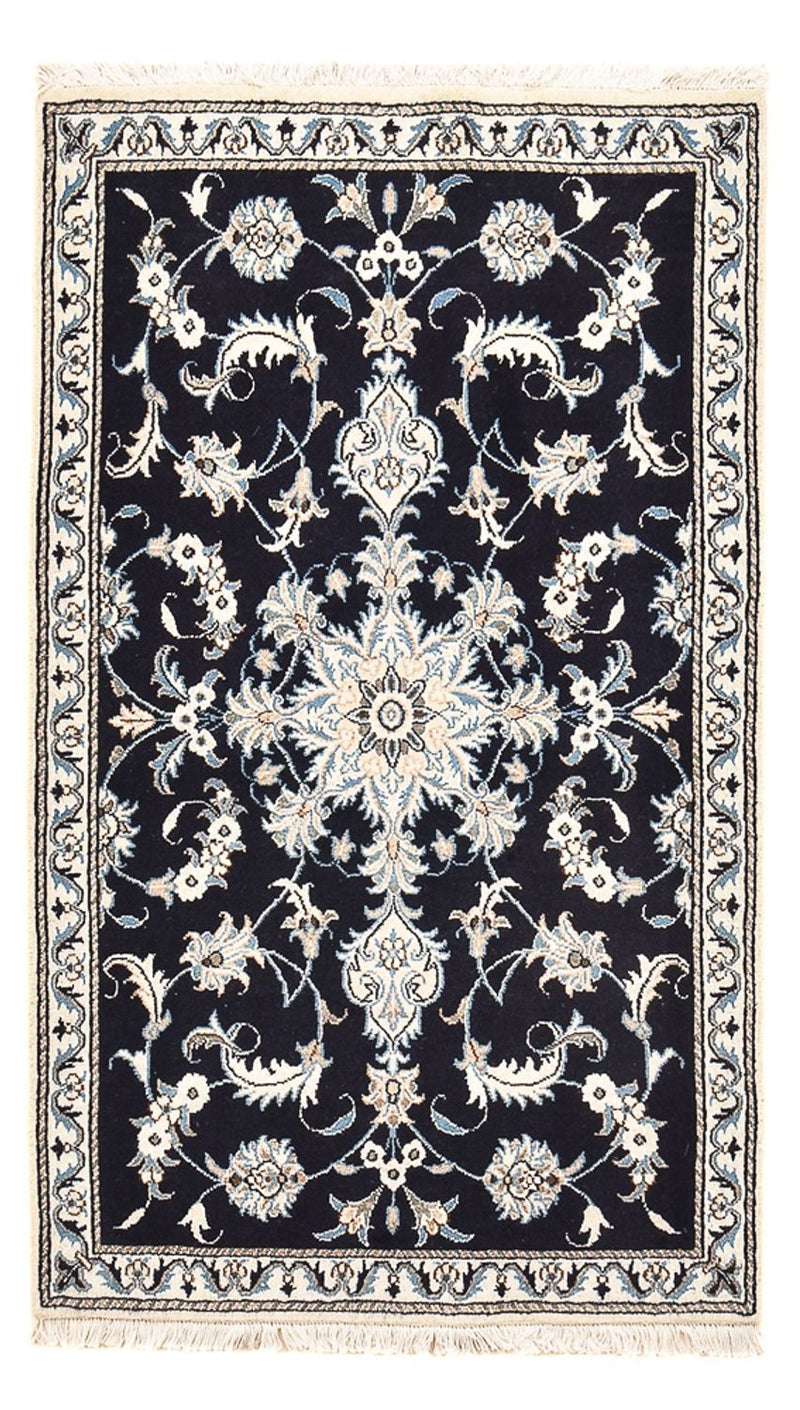 Perser Rug - Nain - 143 x 90 cm - dark blue