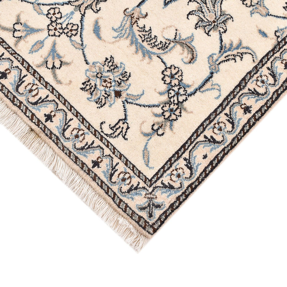 Perser Rug - Nain - 146 x 88 cm - light beige