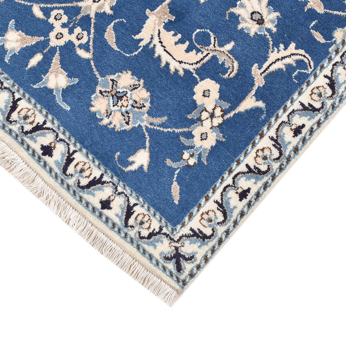 Perser Rug - Nain - 143 x 86 cm - blue