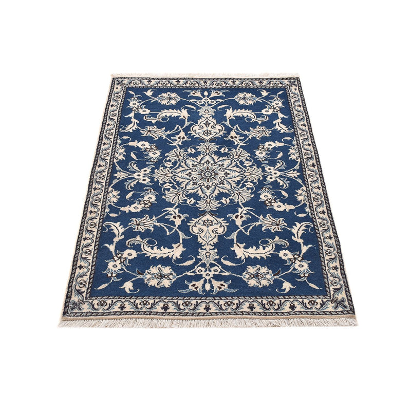 Perser Rug - Nain - 133 x 90 cm - blue