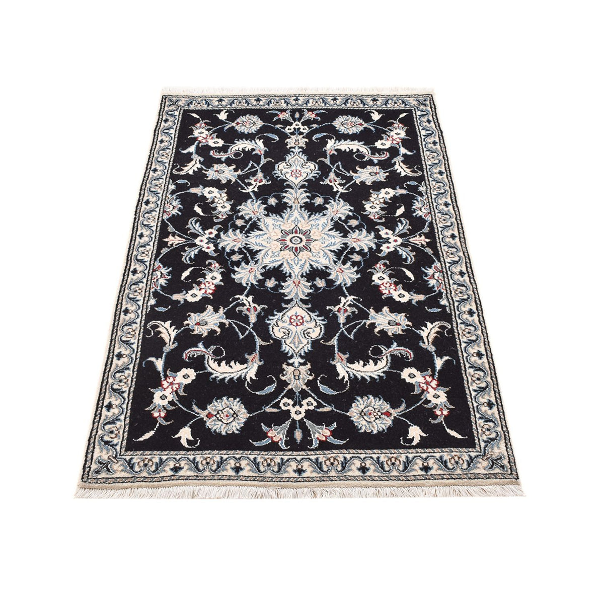 Perser Rug - Nain - 142 x 87 cm - dark blue
