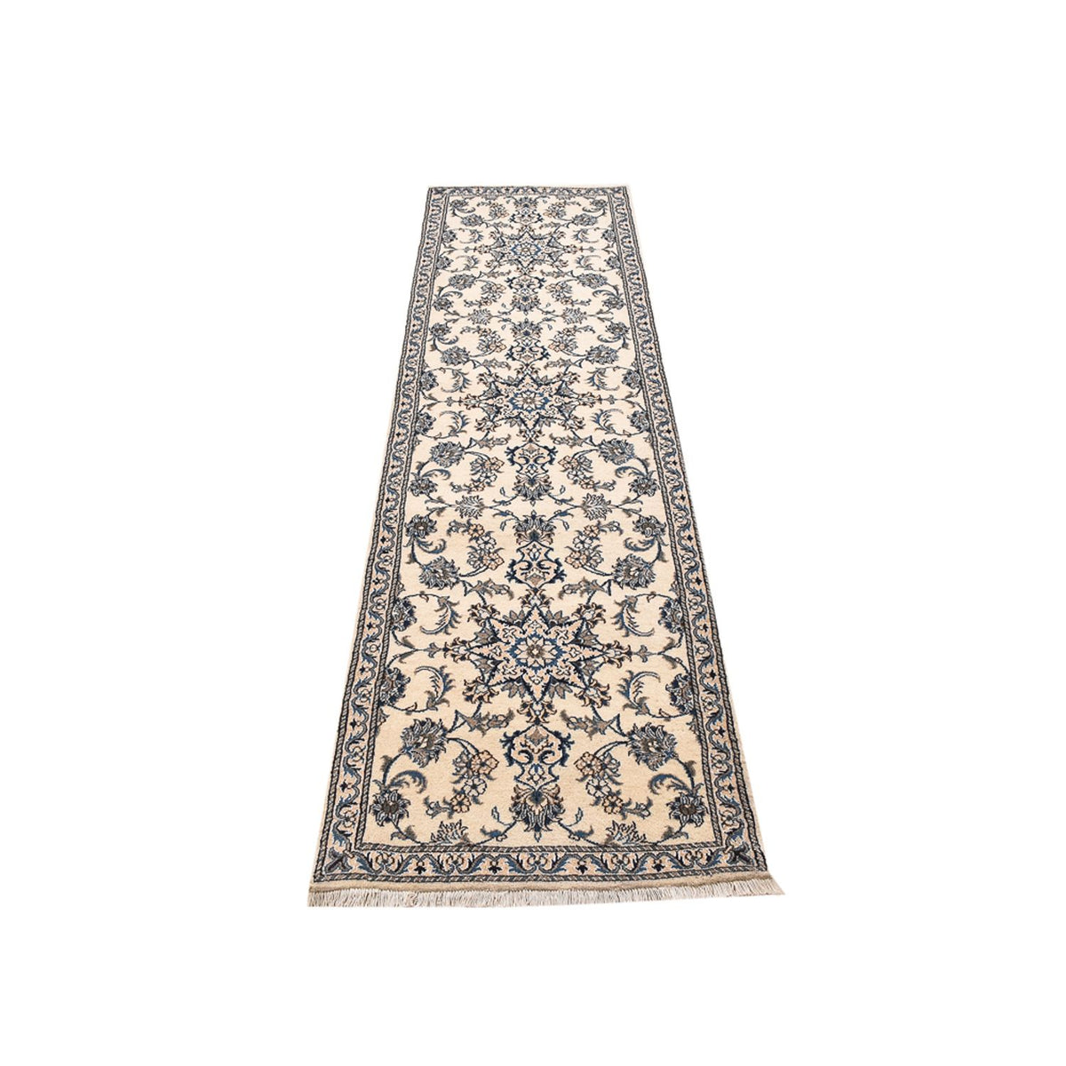 Runner Perser Rug - Nain - 295 x 77 cm - white