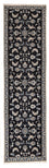 Runner Perser Rug - Nain - 292 x 78 cm - dark blue