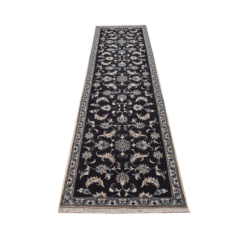 Runner Perser Rug - Nain - 292 x 78 cm - dark blue