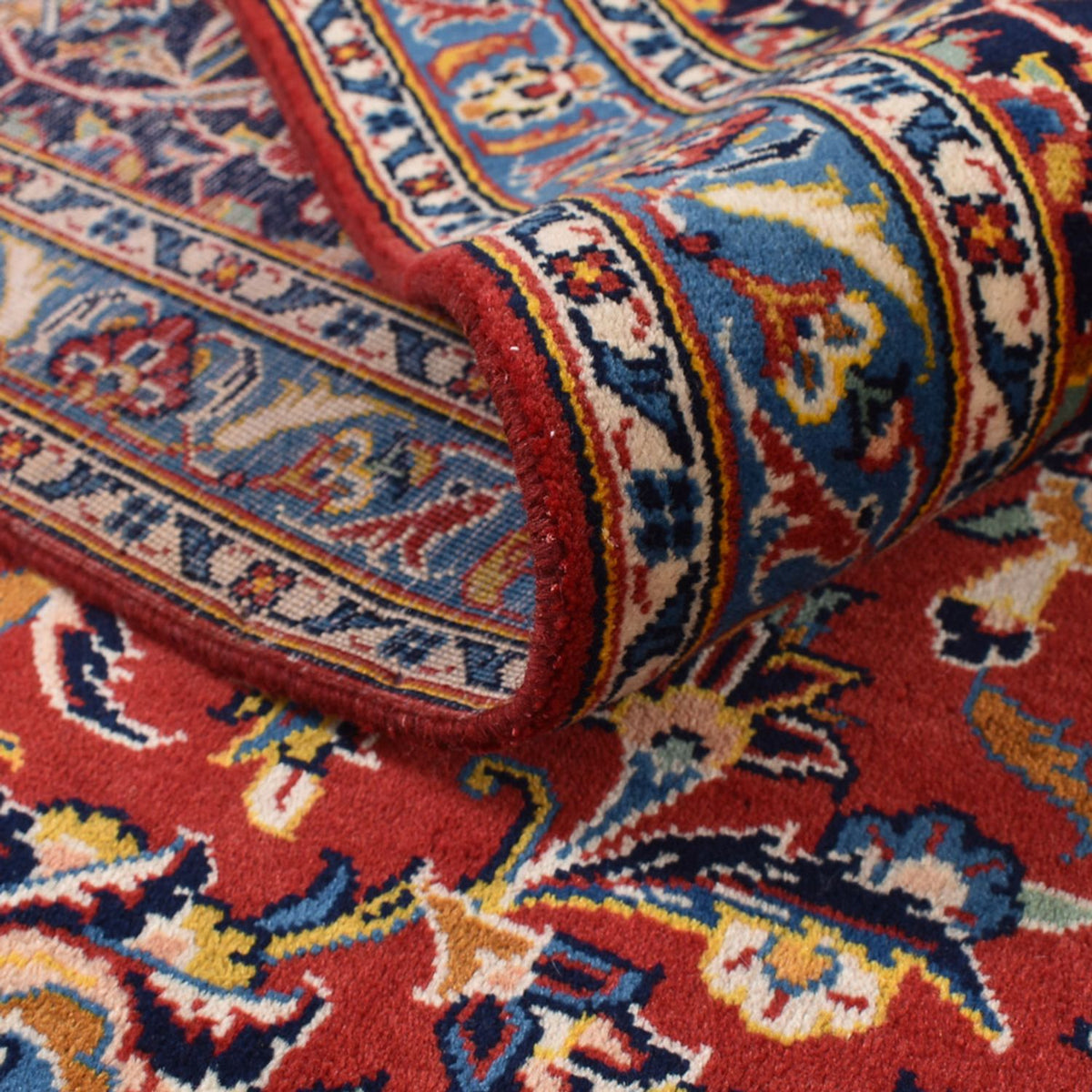 Perser Rug - Keshan - 392 x 264 cm - red