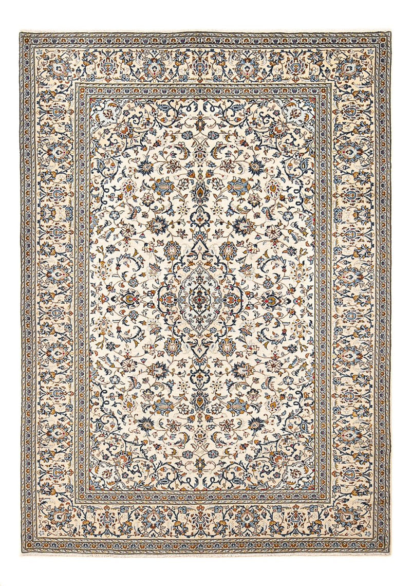 Perser Rug - Keshan - 299 x 203 cm - dark beige