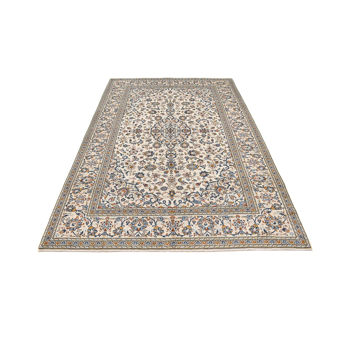 Perser Rug - Keshan - 299 x 203 cm - dark beige