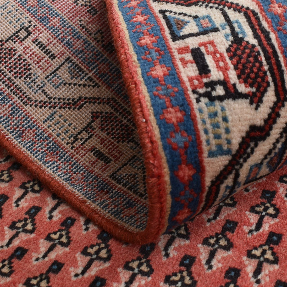 Perser Rug - Mir - 135 x 71 cm - light red