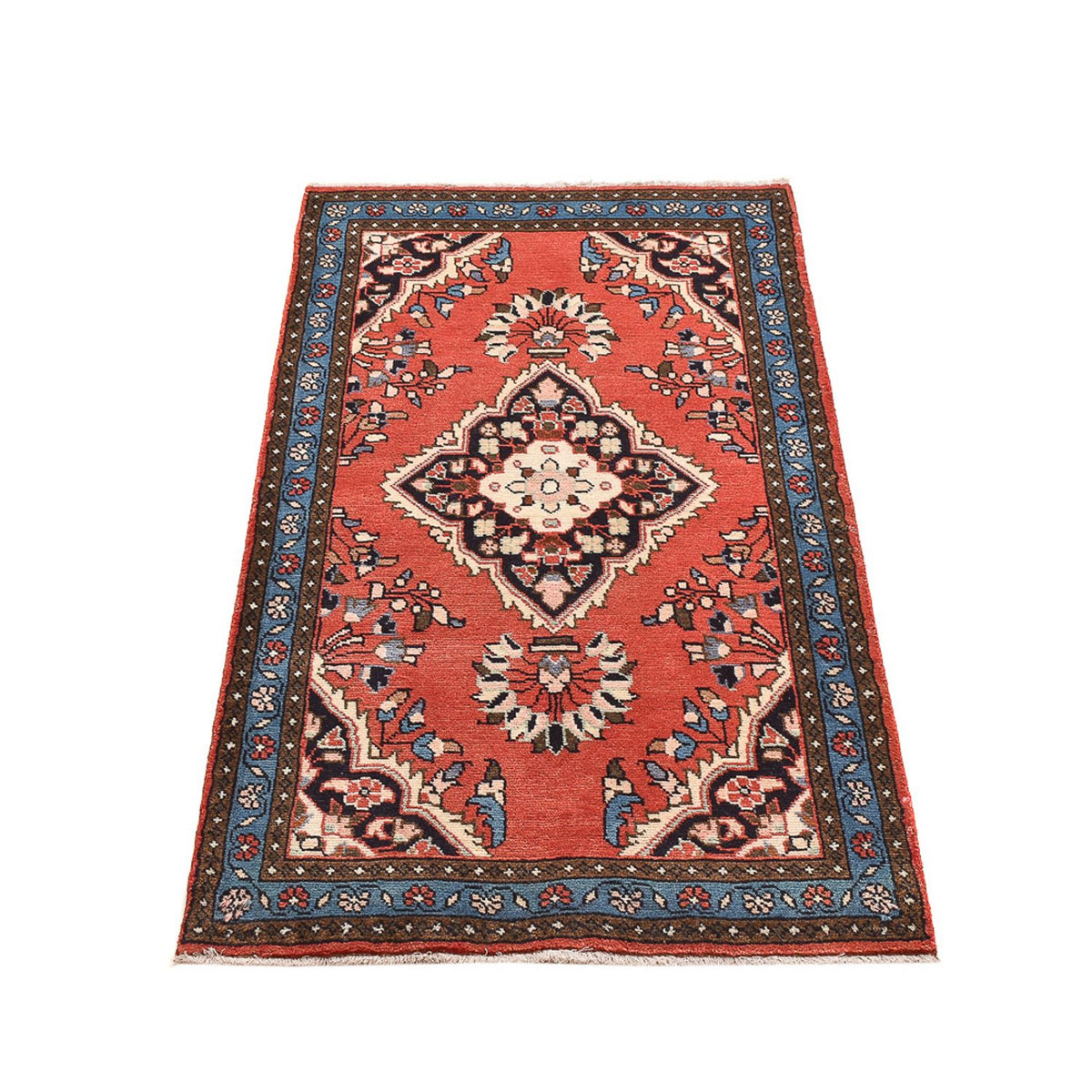 Perser Rug - Nomadic - 129 x 70 cm - light red