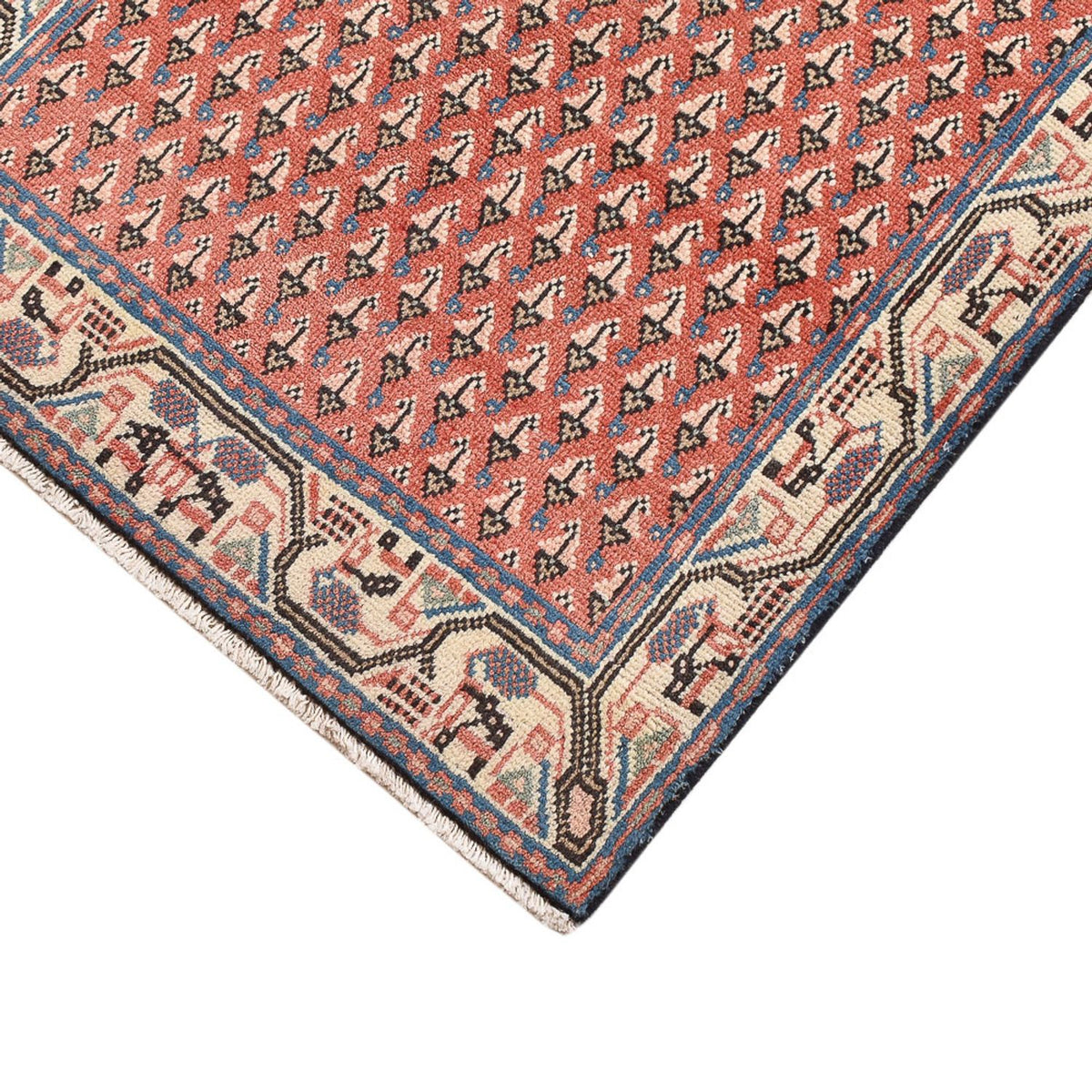 Perser Rug - Mir - 123 x 62 cm - light red