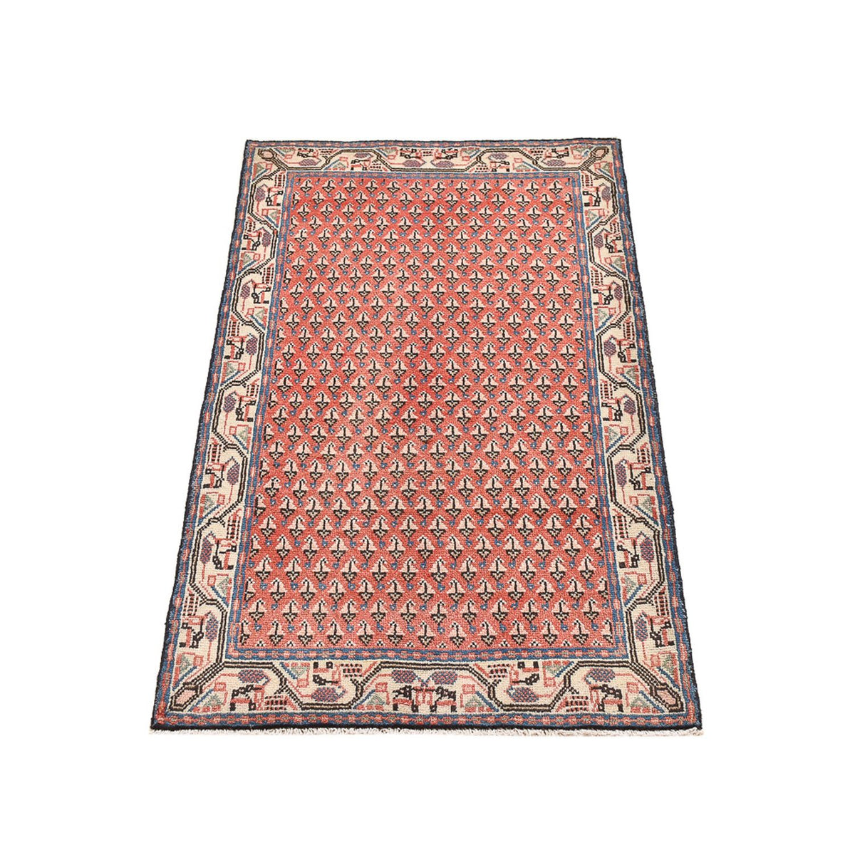 Perser Rug - Mir - 123 x 62 cm - light red