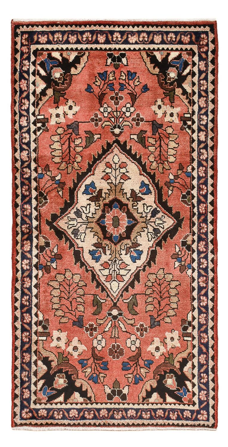 Perser Rug - Nomadic - 153 x 79 cm - light red