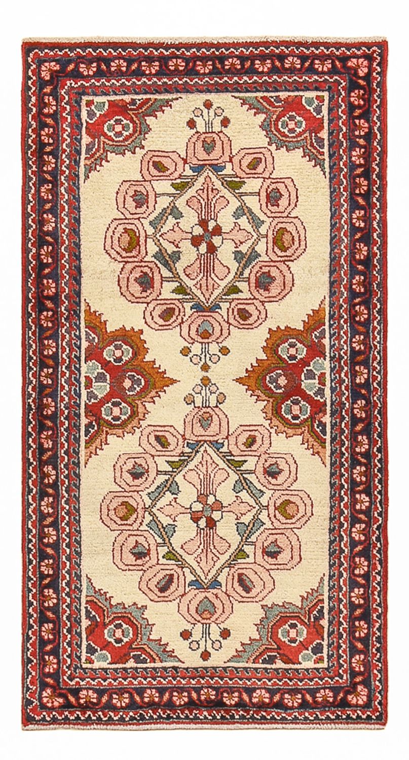 Perser Rug - Nomadic - 128 x 68 cm - beige