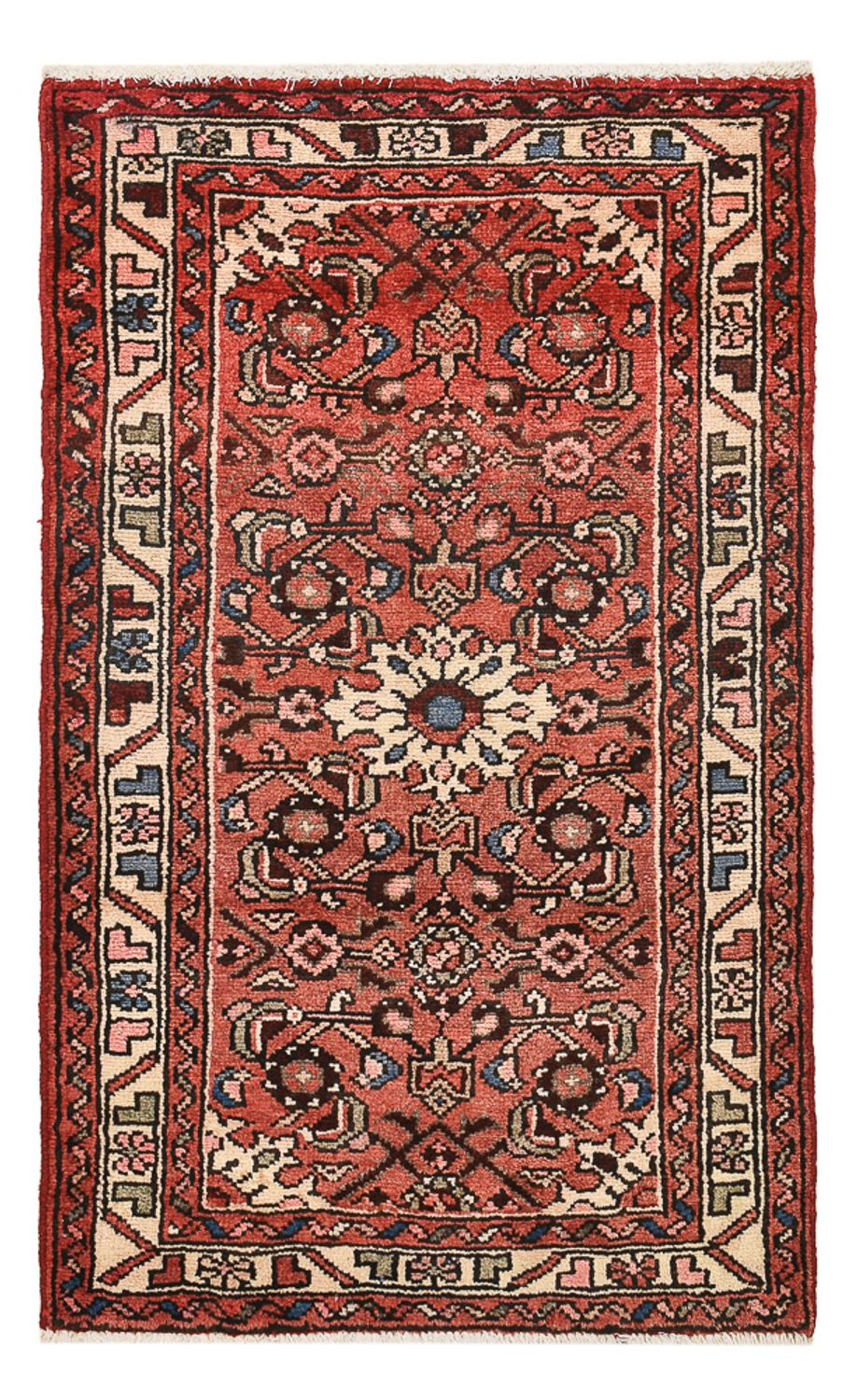 Perser Rug - Nomadic - 106 x 67 cm - light red