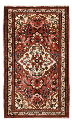 Perser Rug - Nomadic - 136 x 76 cm - dark red