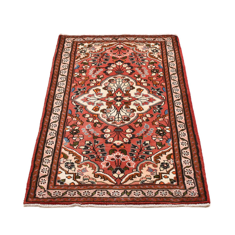 Perser Rug - Nomadic - 136 x 76 cm - dark red