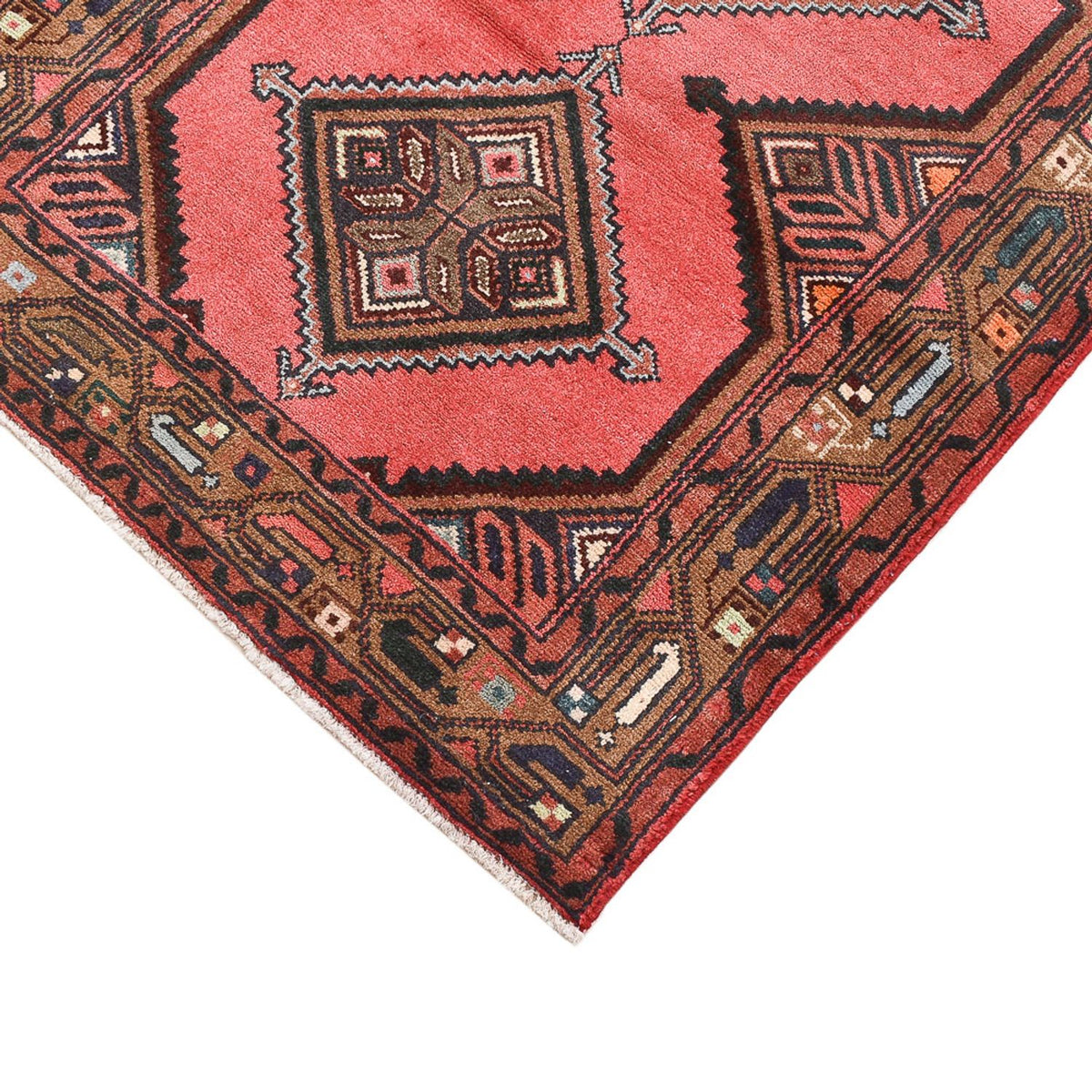 Perser Rug - Nomadic - 123 x 75 cm - light red