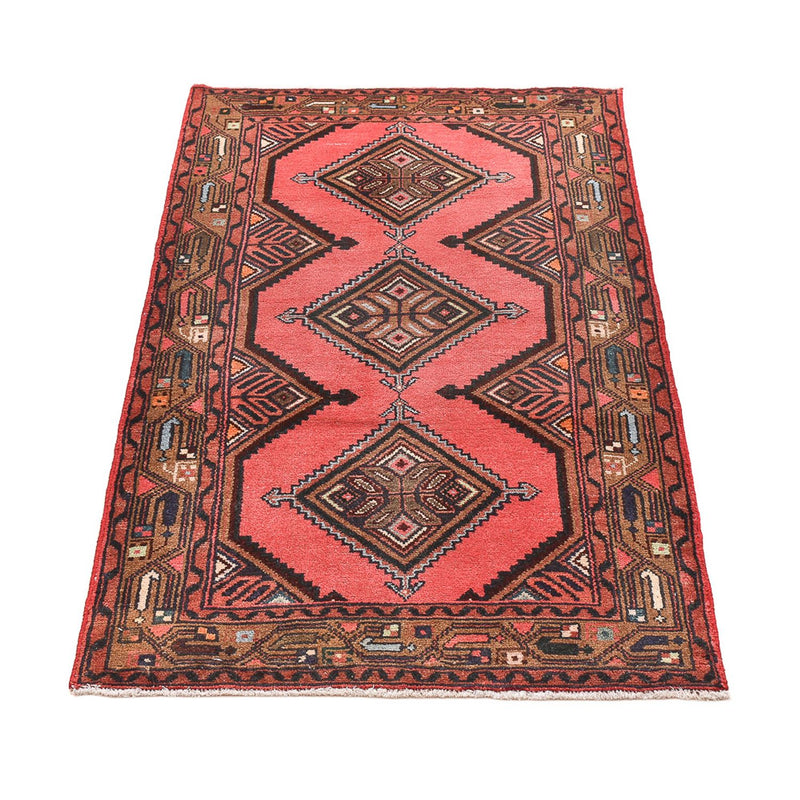 Perser Rug - Nomadic - 123 x 75 cm - light red