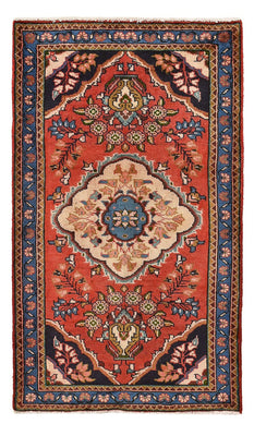 Perser Rug - Nomadic - 128 x 74 cm - red