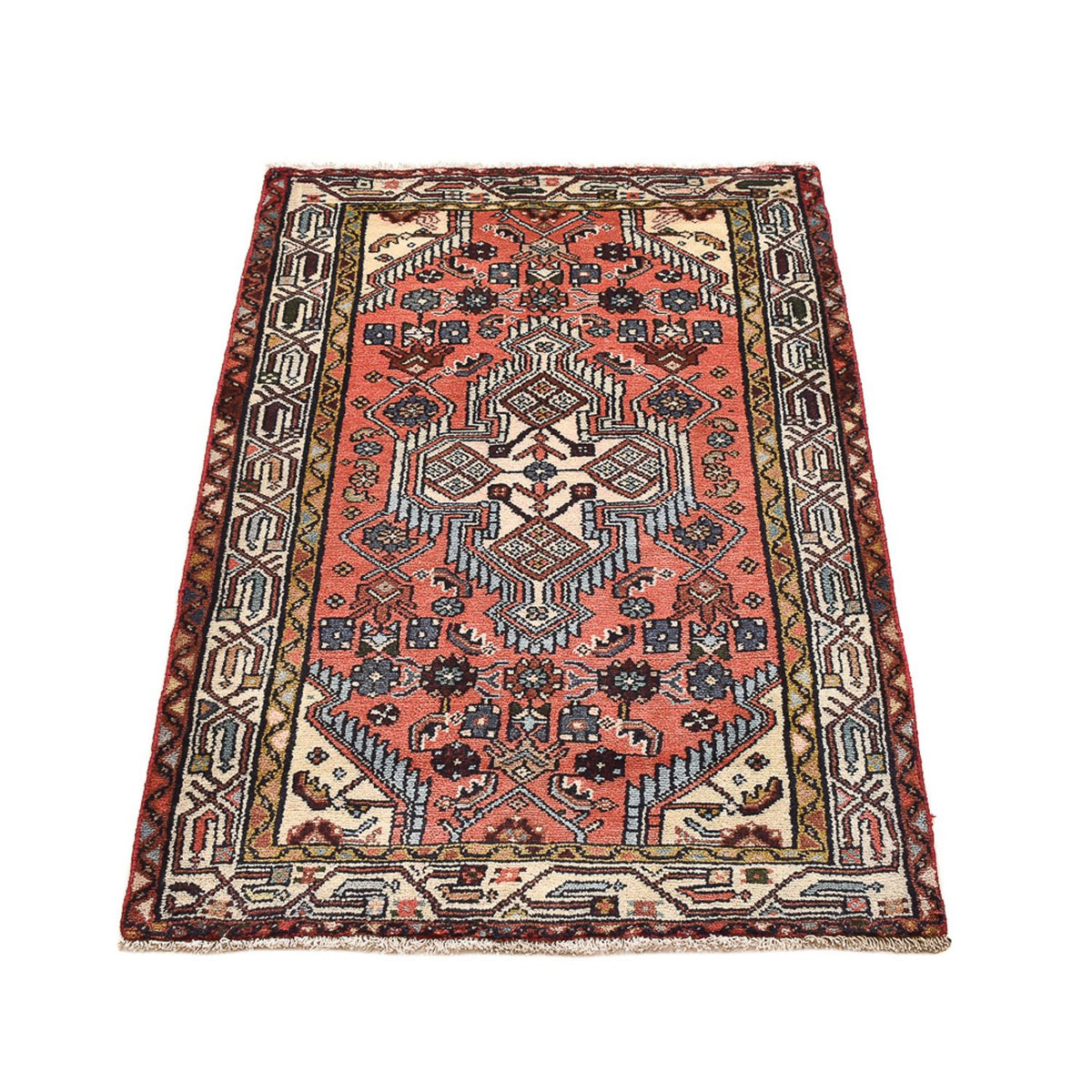 Perser Rug - Nomadic - 123 x 75 cm - light red