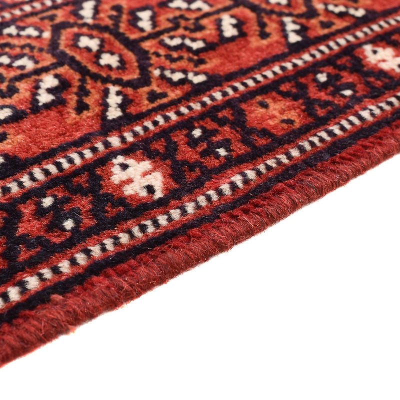 Turkaman Rug - 115 x 85 cm - red