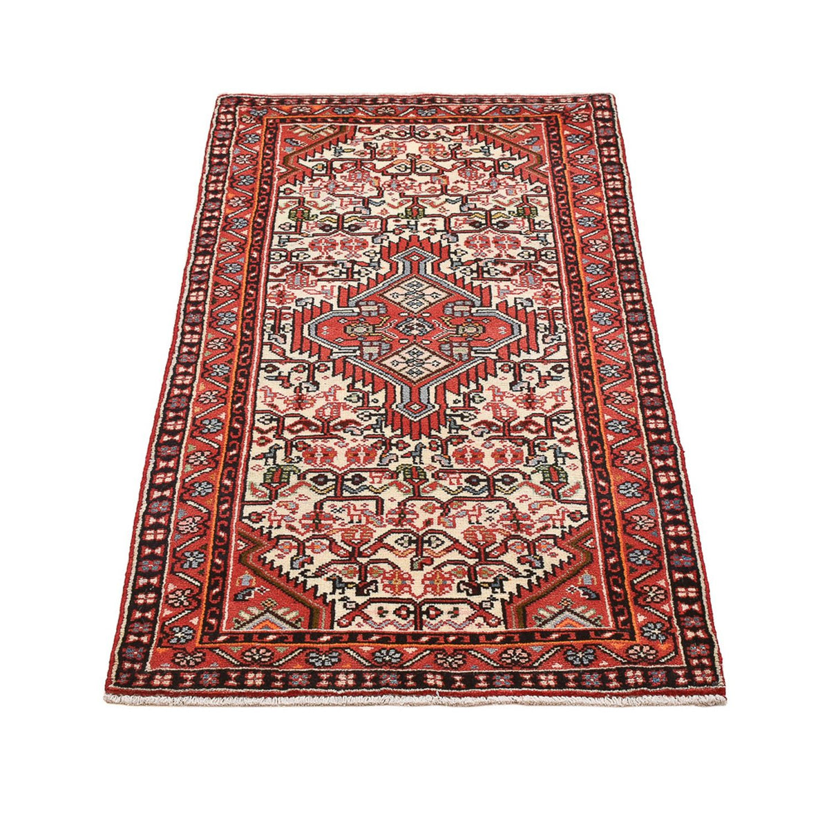 Perser Rug - Nomadic - 132 x 68 cm - light red
