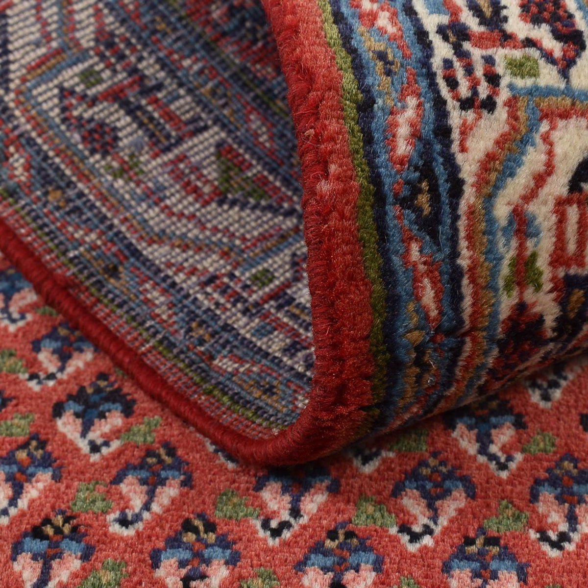 Perser Rug - Mir - 132 x 69 cm - dark red